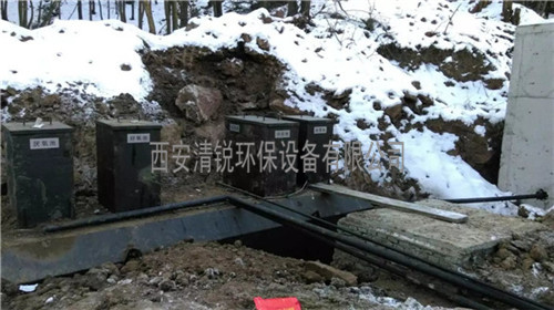 甘肅污水處理設(shè)備施工現(xiàn)場(chǎng)