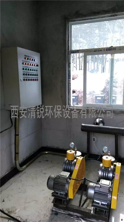 污水處理設(shè)備施工現(xiàn)場(chǎng)